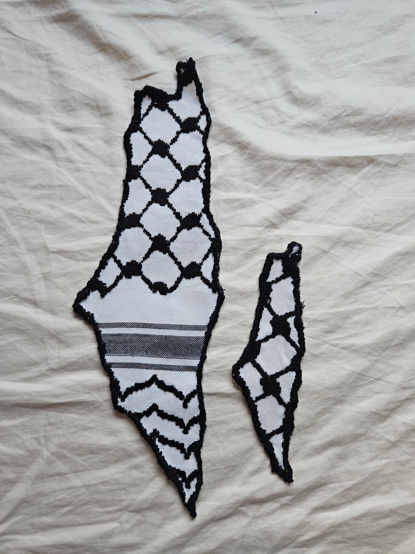 keffiyeh map patch - small