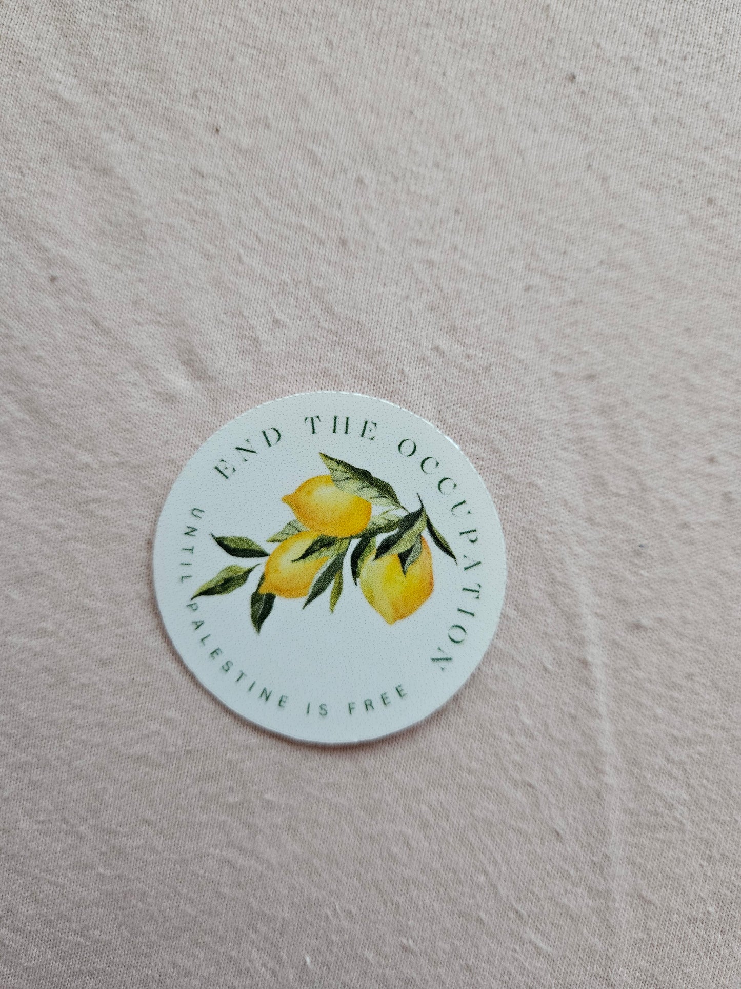 palestine variety circle sticker 9