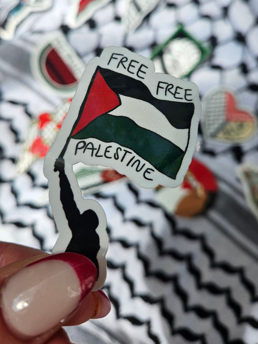 sticker "free palestine