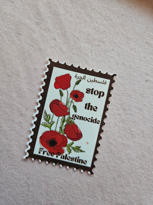 palestine stamp sticker 12