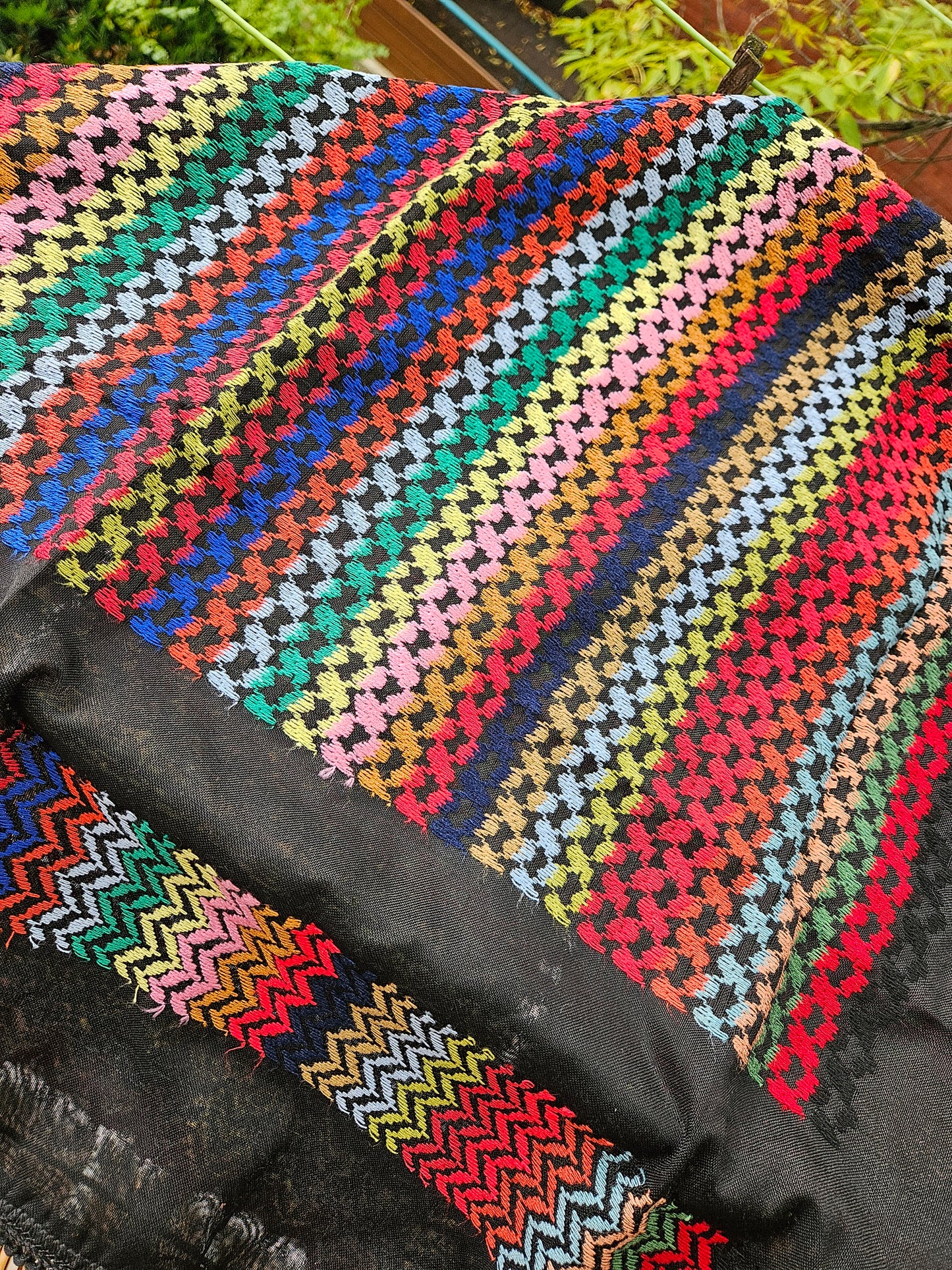 multicolour keffiyeh