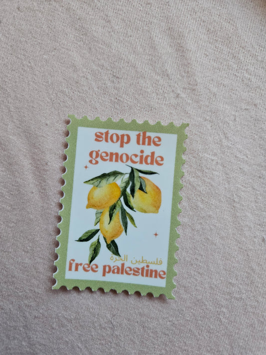 palestine stamp sticker 9