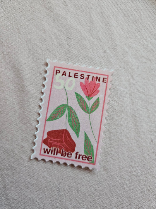 palestine stamp sticker 10