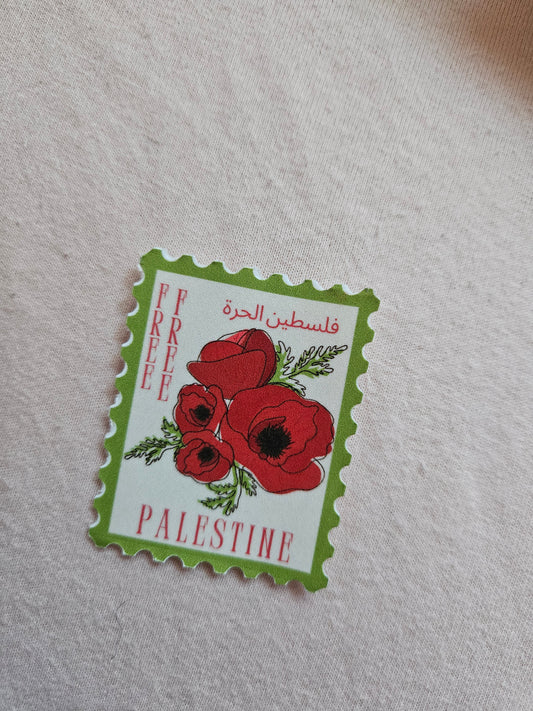 palestine stamp sticker 11