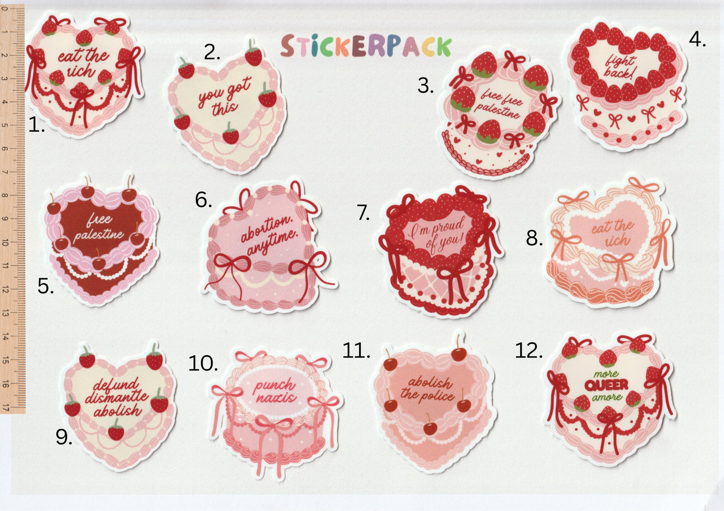stickerpack "cake for everyone"