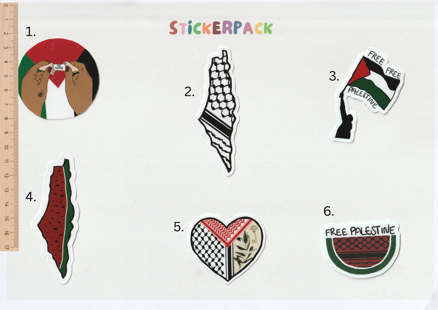stickerpack "palestine variety"