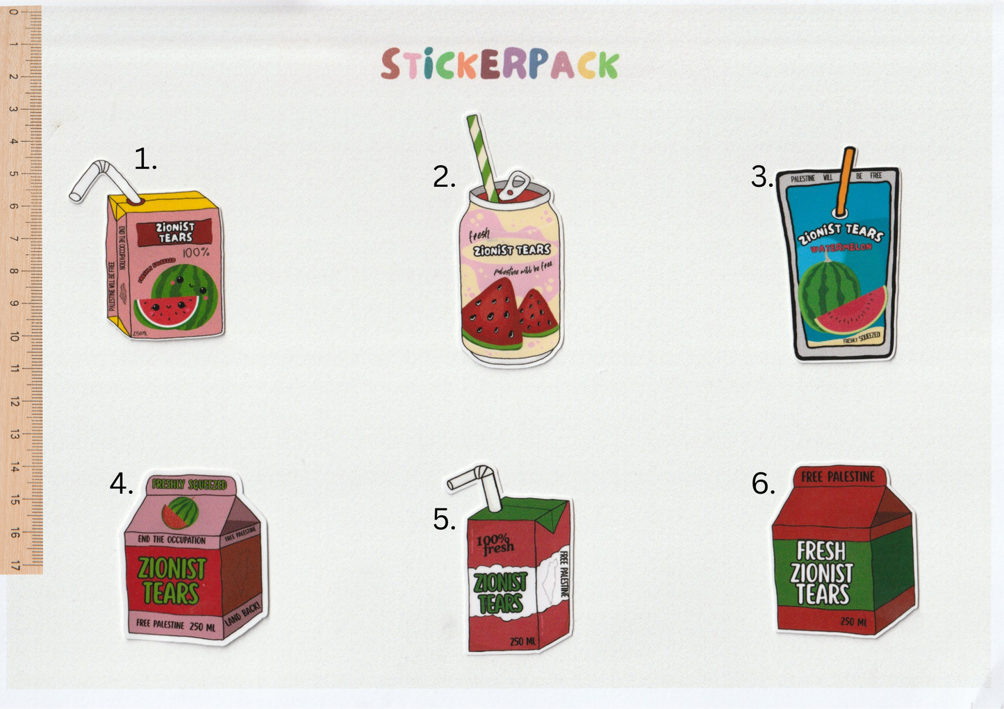 stickerpack "tears"